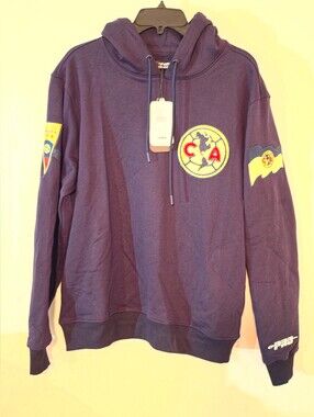Pro Standard Club América Stadium Pullover Hoodie ~ Midnight Navy Men's: L *NWT